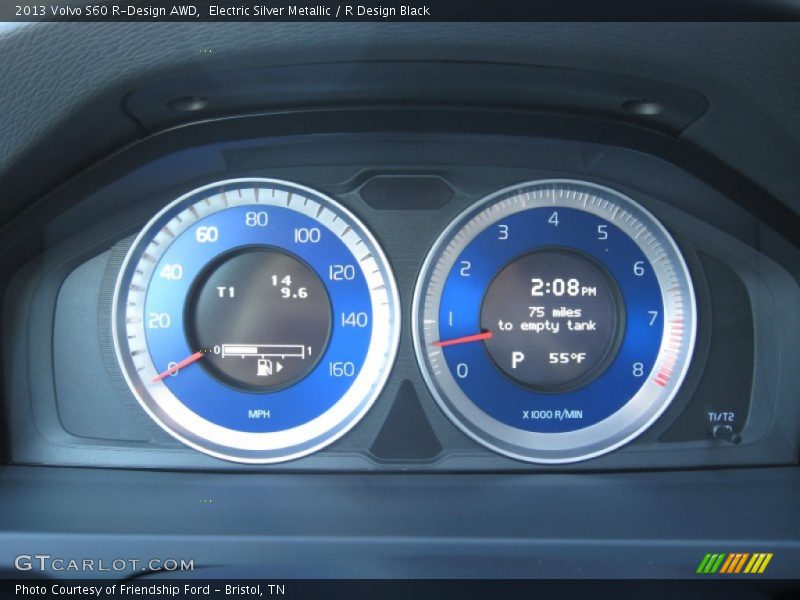  2013 S60 R-Design AWD R-Design AWD Gauges