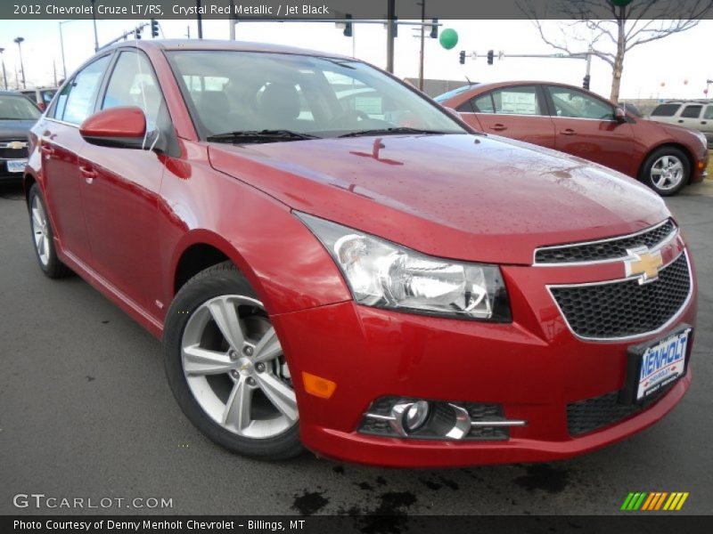 Crystal Red Metallic / Jet Black 2012 Chevrolet Cruze LT/RS
