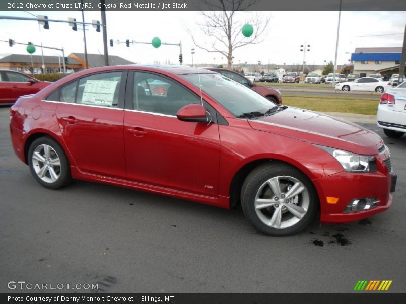 Crystal Red Metallic / Jet Black 2012 Chevrolet Cruze LT/RS