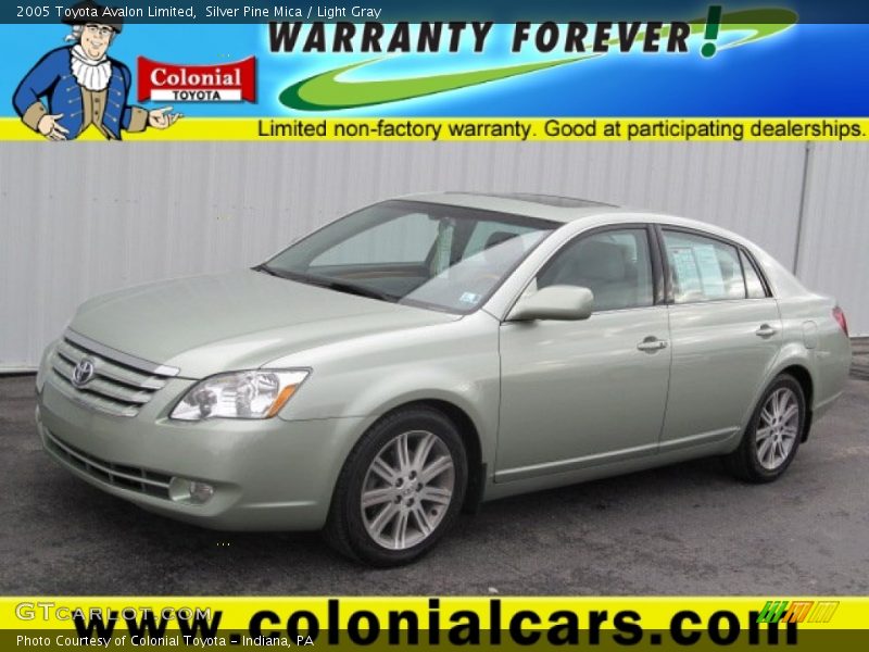 Silver Pine Mica / Light Gray 2005 Toyota Avalon Limited