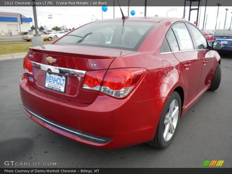 Crystal Red Metallic / Jet Black 2012 Chevrolet Cruze LT/RS