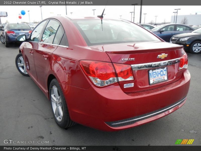 Crystal Red Metallic / Jet Black 2012 Chevrolet Cruze LT/RS