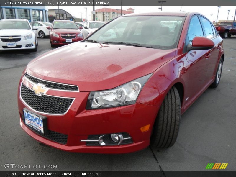 Crystal Red Metallic / Jet Black 2012 Chevrolet Cruze LT/RS