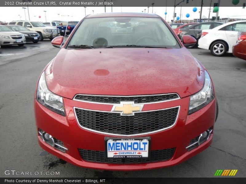 Crystal Red Metallic / Jet Black 2012 Chevrolet Cruze LT/RS