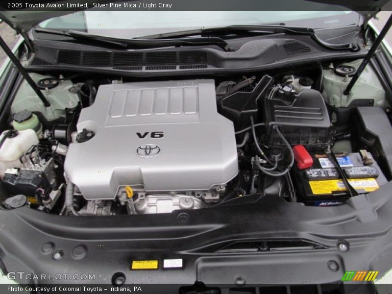 Silver Pine Mica / Light Gray 2005 Toyota Avalon Limited