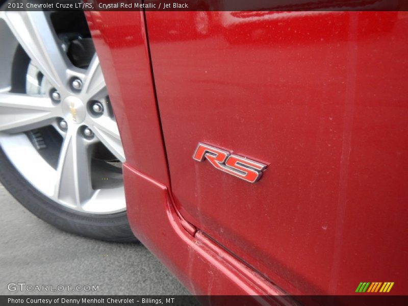 Crystal Red Metallic / Jet Black 2012 Chevrolet Cruze LT/RS