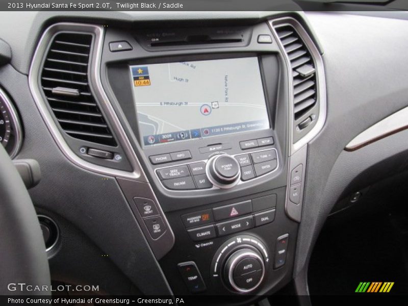 Navigation of 2013 Santa Fe Sport 2.0T
