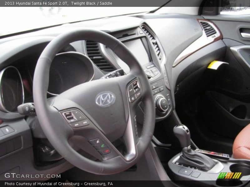  2013 Santa Fe Sport 2.0T Steering Wheel