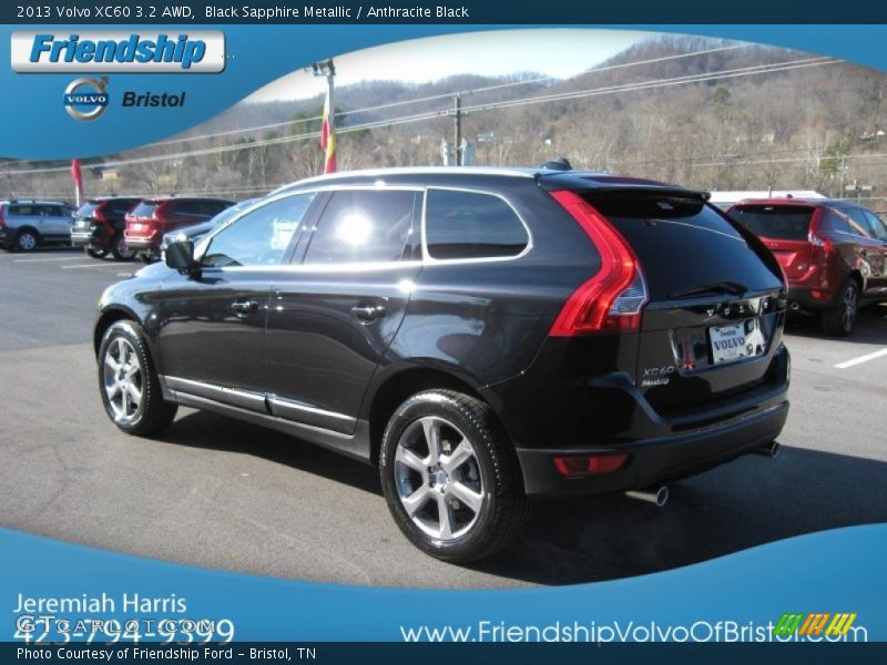 Black Sapphire Metallic / Anthracite Black 2013 Volvo XC60 3.2 AWD