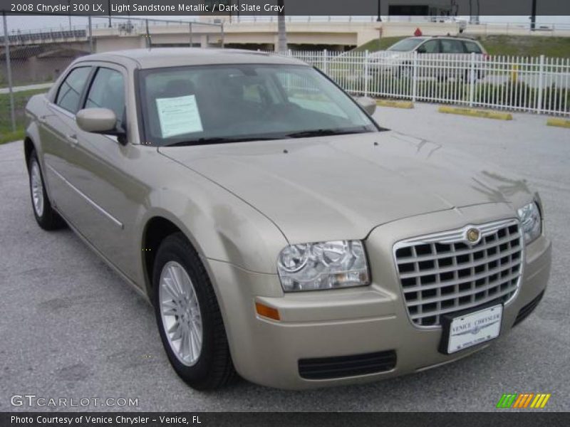 Light Sandstone Metallic / Dark Slate Gray 2008 Chrysler 300 LX