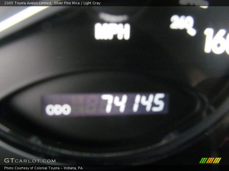 Silver Pine Mica / Light Gray 2005 Toyota Avalon Limited