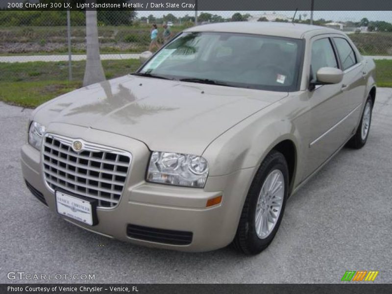 Light Sandstone Metallic / Dark Slate Gray 2008 Chrysler 300 LX