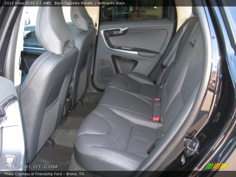 Rear Seat of 2013 XC60 3.2 AWD