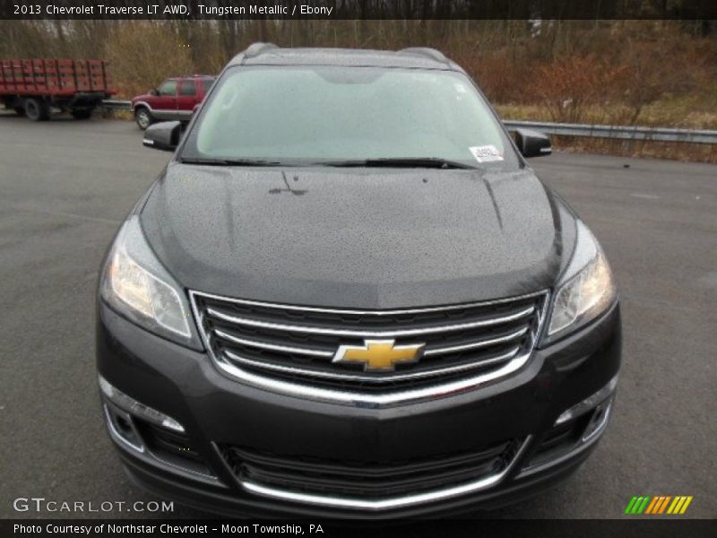 Tungsten Metallic / Ebony 2013 Chevrolet Traverse LT AWD