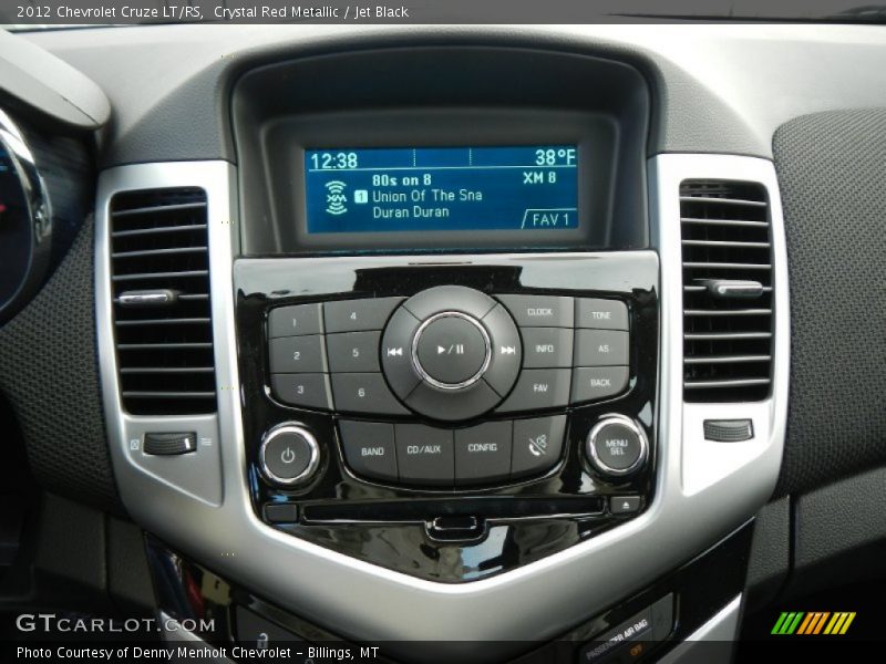 Crystal Red Metallic / Jet Black 2012 Chevrolet Cruze LT/RS