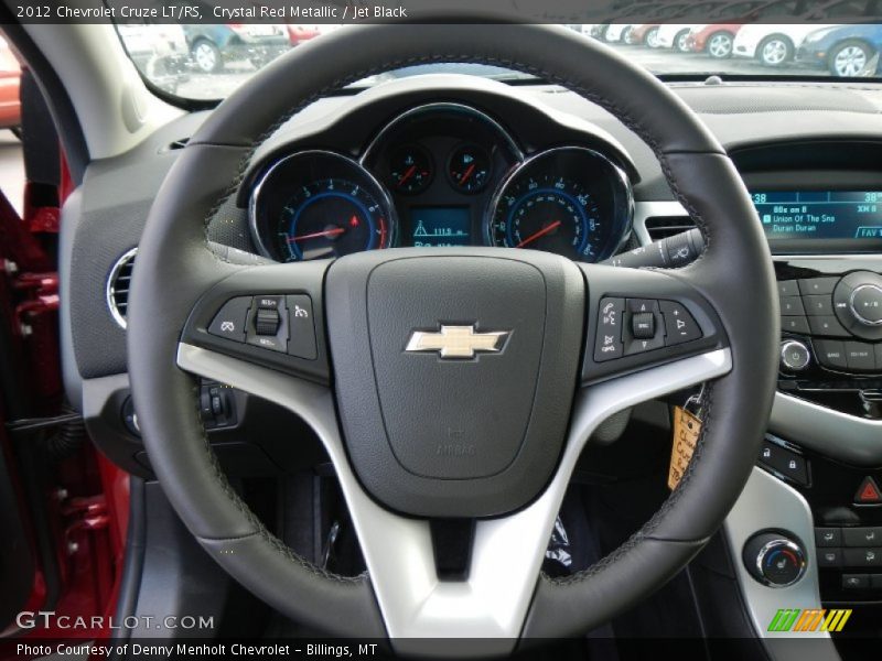 Crystal Red Metallic / Jet Black 2012 Chevrolet Cruze LT/RS