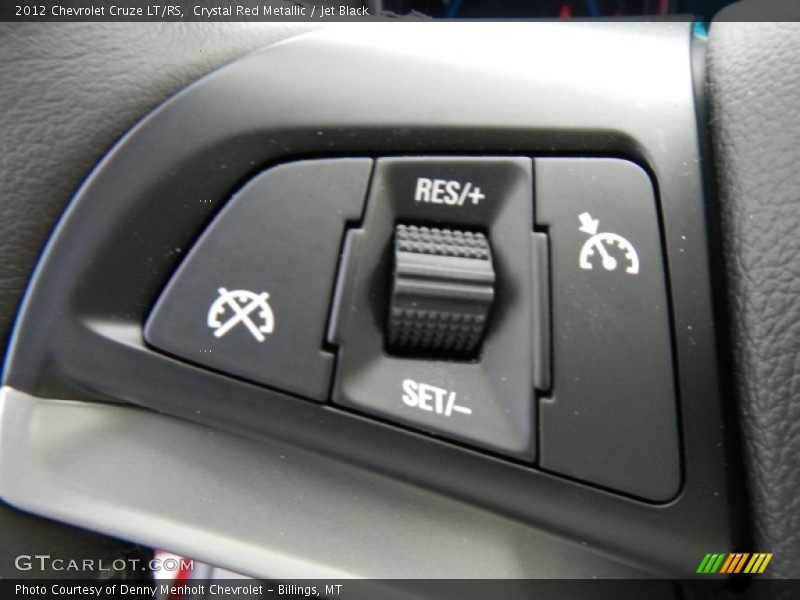 Crystal Red Metallic / Jet Black 2012 Chevrolet Cruze LT/RS