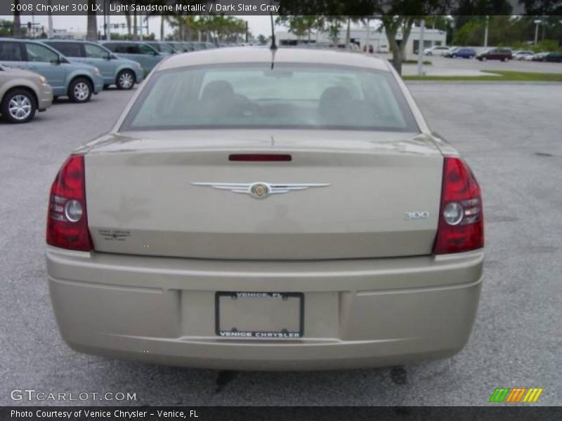 Light Sandstone Metallic / Dark Slate Gray 2008 Chrysler 300 LX