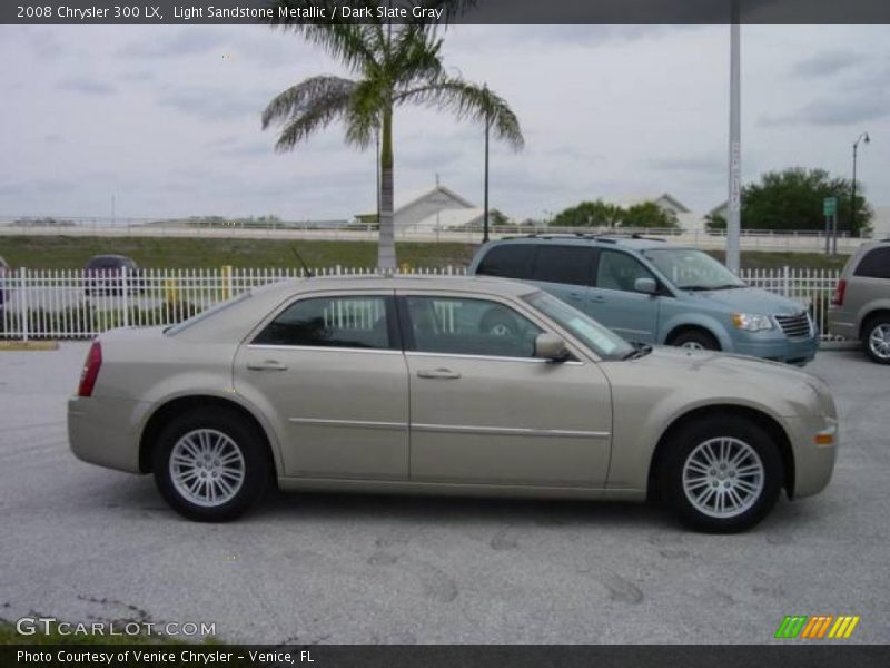 Light Sandstone Metallic / Dark Slate Gray 2008 Chrysler 300 LX