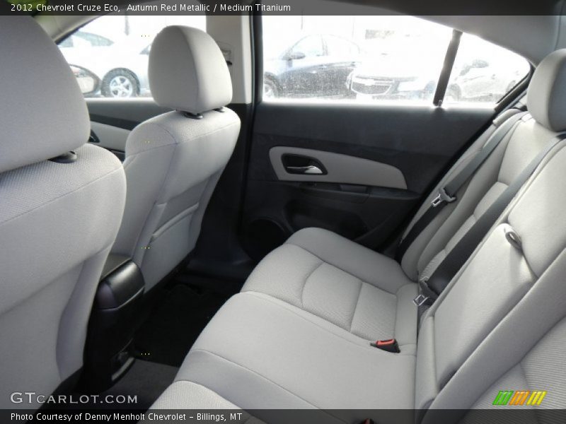Autumn Red Metallic / Medium Titanium 2012 Chevrolet Cruze Eco