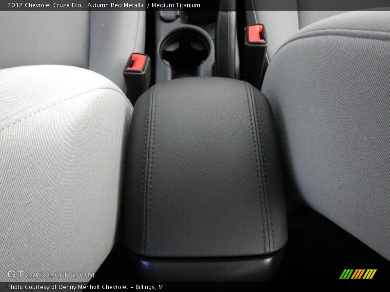Autumn Red Metallic / Medium Titanium 2012 Chevrolet Cruze Eco