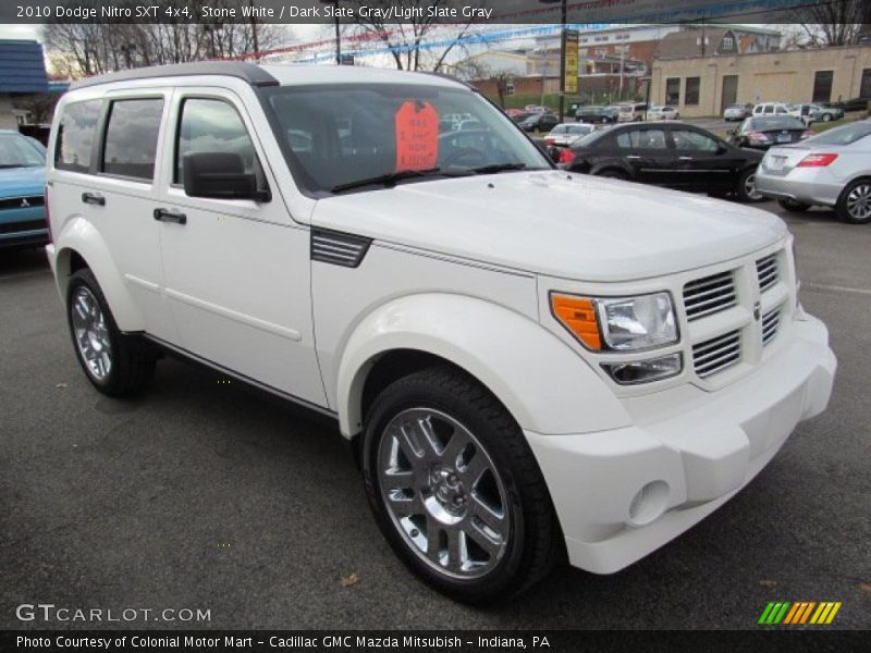 Stone White / Dark Slate Gray/Light Slate Gray 2010 Dodge Nitro SXT 4x4