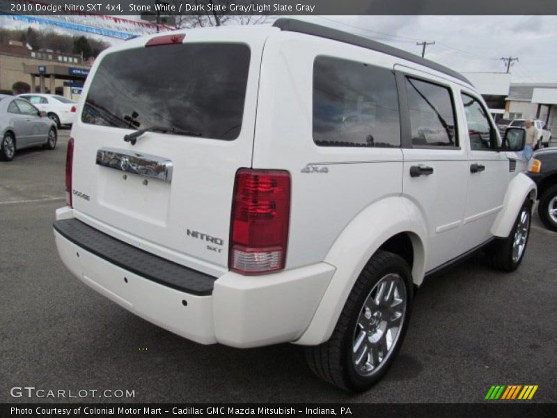 Stone White / Dark Slate Gray/Light Slate Gray 2010 Dodge Nitro SXT 4x4