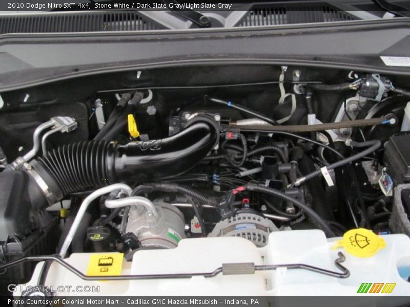 Stone White / Dark Slate Gray/Light Slate Gray 2010 Dodge Nitro SXT 4x4