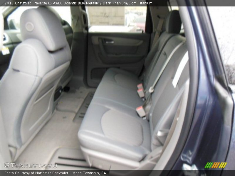 Atlantis Blue Metallic / Dark Titanium/Light Titanium 2013 Chevrolet Traverse LS AWD