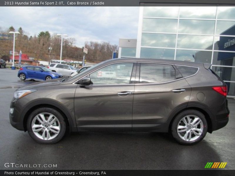  2013 Santa Fe Sport 2.0T Cabo Bronze