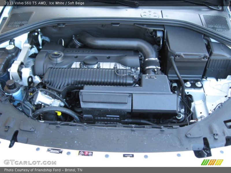  2013 S60 T5 AWD Engine - 2.5 Liter Turbocharged DOHC 20-Valve VVT Inline 5 Cylinder