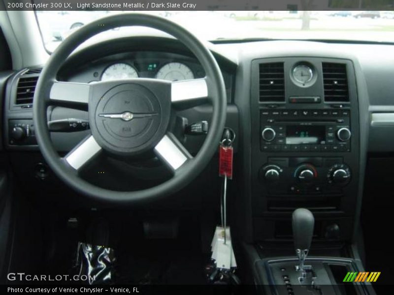 Light Sandstone Metallic / Dark Slate Gray 2008 Chrysler 300 LX
