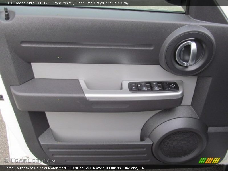 Stone White / Dark Slate Gray/Light Slate Gray 2010 Dodge Nitro SXT 4x4