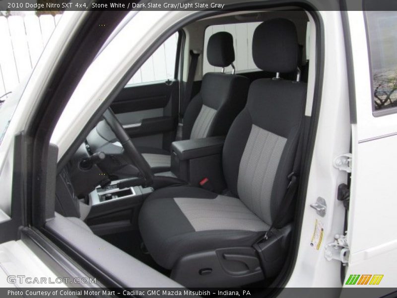 Stone White / Dark Slate Gray/Light Slate Gray 2010 Dodge Nitro SXT 4x4