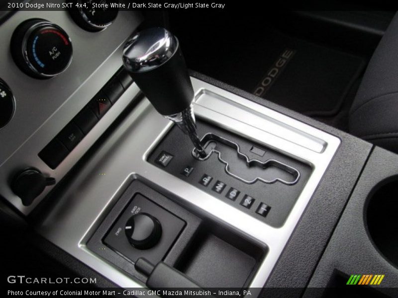 Stone White / Dark Slate Gray/Light Slate Gray 2010 Dodge Nitro SXT 4x4