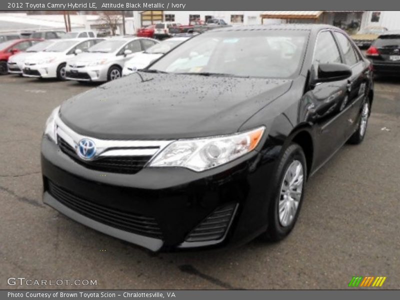 Front 3/4 View of 2012 Camry Hybrid LE