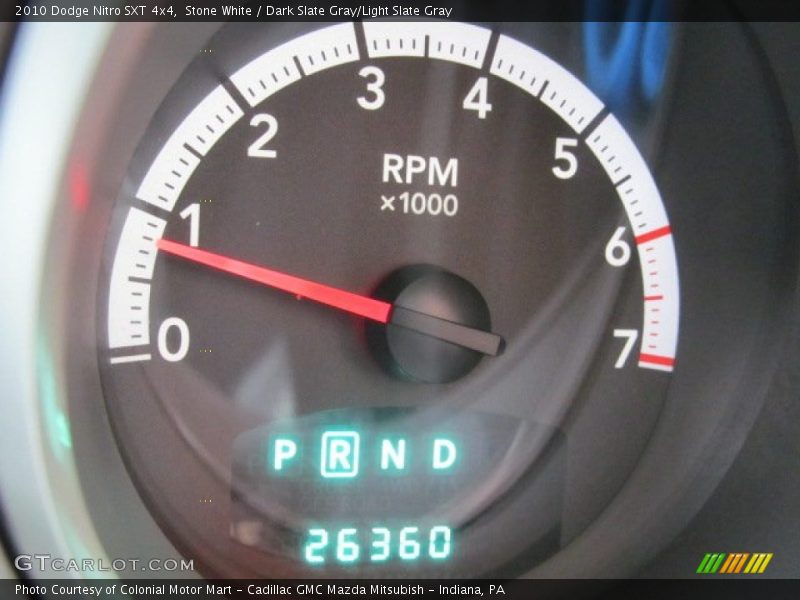 Stone White / Dark Slate Gray/Light Slate Gray 2010 Dodge Nitro SXT 4x4