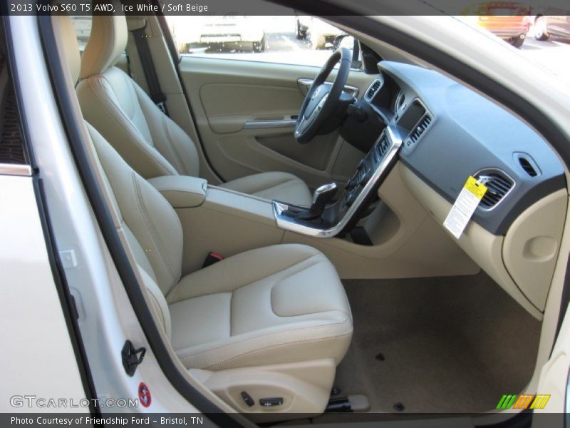  2013 S60 T5 AWD Soft Beige Interior
