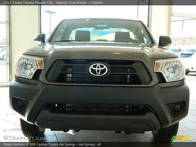 Magnetic Gray Metallic / Graphite 2013 Toyota Tacoma Regular Cab