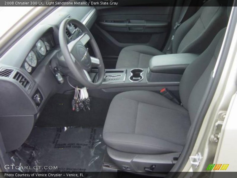 Light Sandstone Metallic / Dark Slate Gray 2008 Chrysler 300 LX