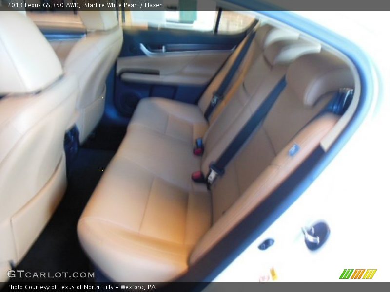 Starfire White Pearl / Flaxen 2013 Lexus GS 350 AWD