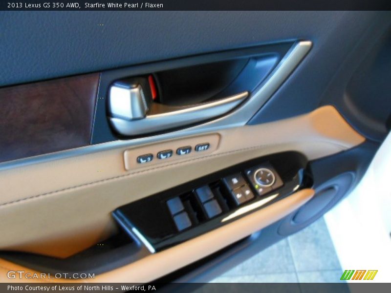 Starfire White Pearl / Flaxen 2013 Lexus GS 350 AWD
