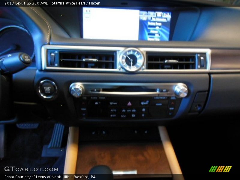 Starfire White Pearl / Flaxen 2013 Lexus GS 350 AWD
