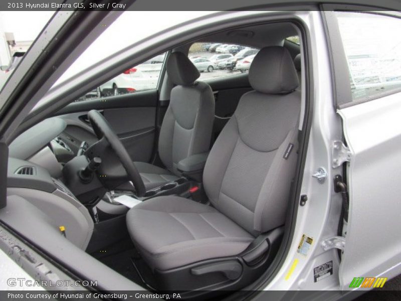 Silver / Gray 2013 Hyundai Elantra GLS