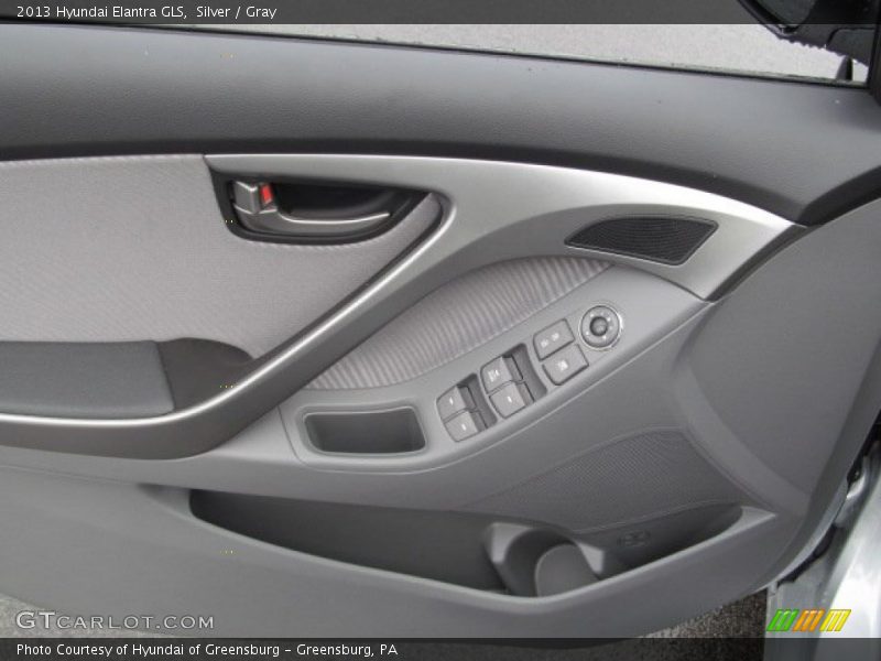 Silver / Gray 2013 Hyundai Elantra GLS