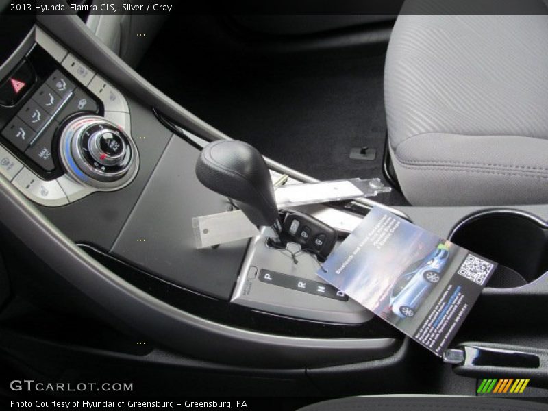 Silver / Gray 2013 Hyundai Elantra GLS