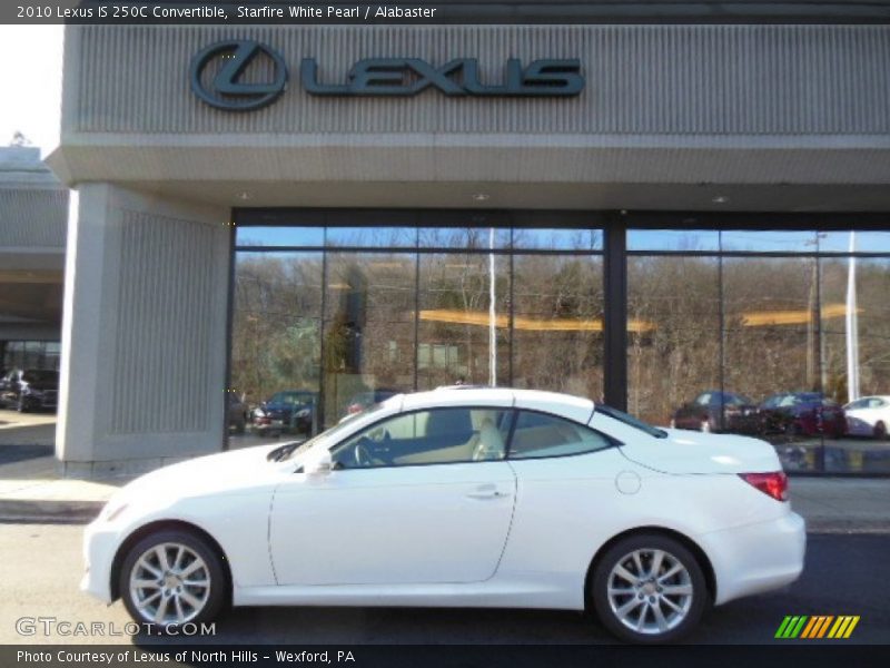 Starfire White Pearl / Alabaster 2010 Lexus IS 250C Convertible