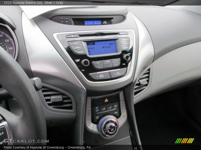 Silver / Gray 2013 Hyundai Elantra GLS