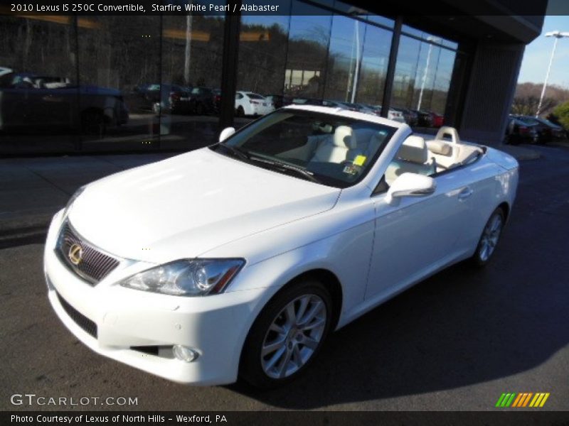 Starfire White Pearl / Alabaster 2010 Lexus IS 250C Convertible