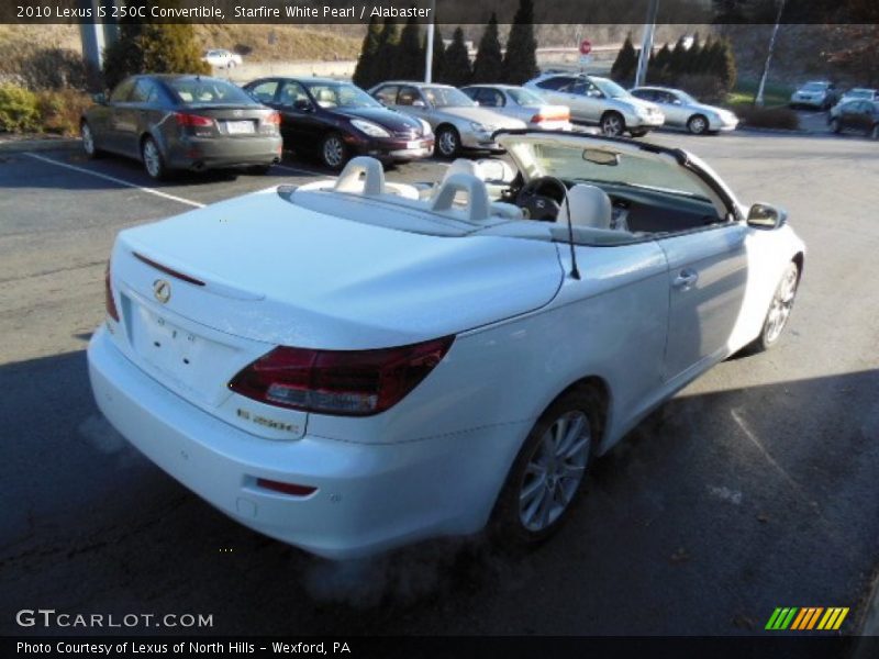 Starfire White Pearl / Alabaster 2010 Lexus IS 250C Convertible